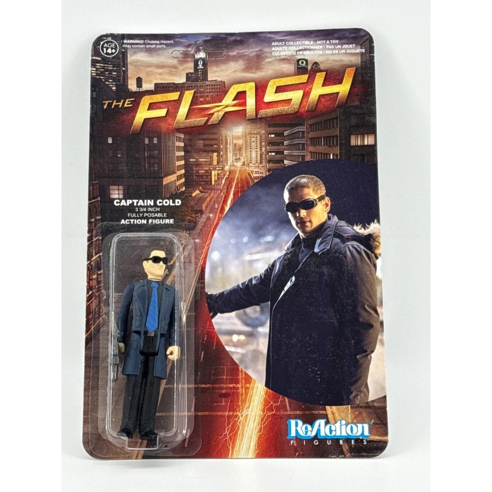 Funko ReAction Captain Cold Flash TV 3.75" Action Figure MOC 2015